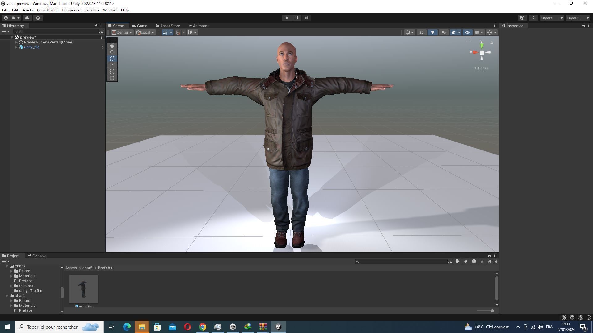 Realistic Father Marcus  Low-poly 3D model_49