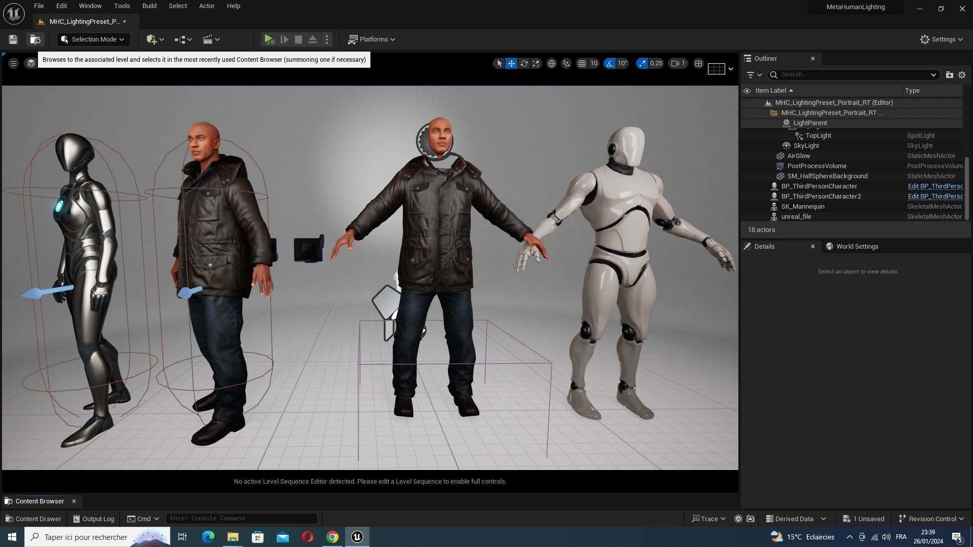 Realistic Father Marcus  Low-poly 3D model_43