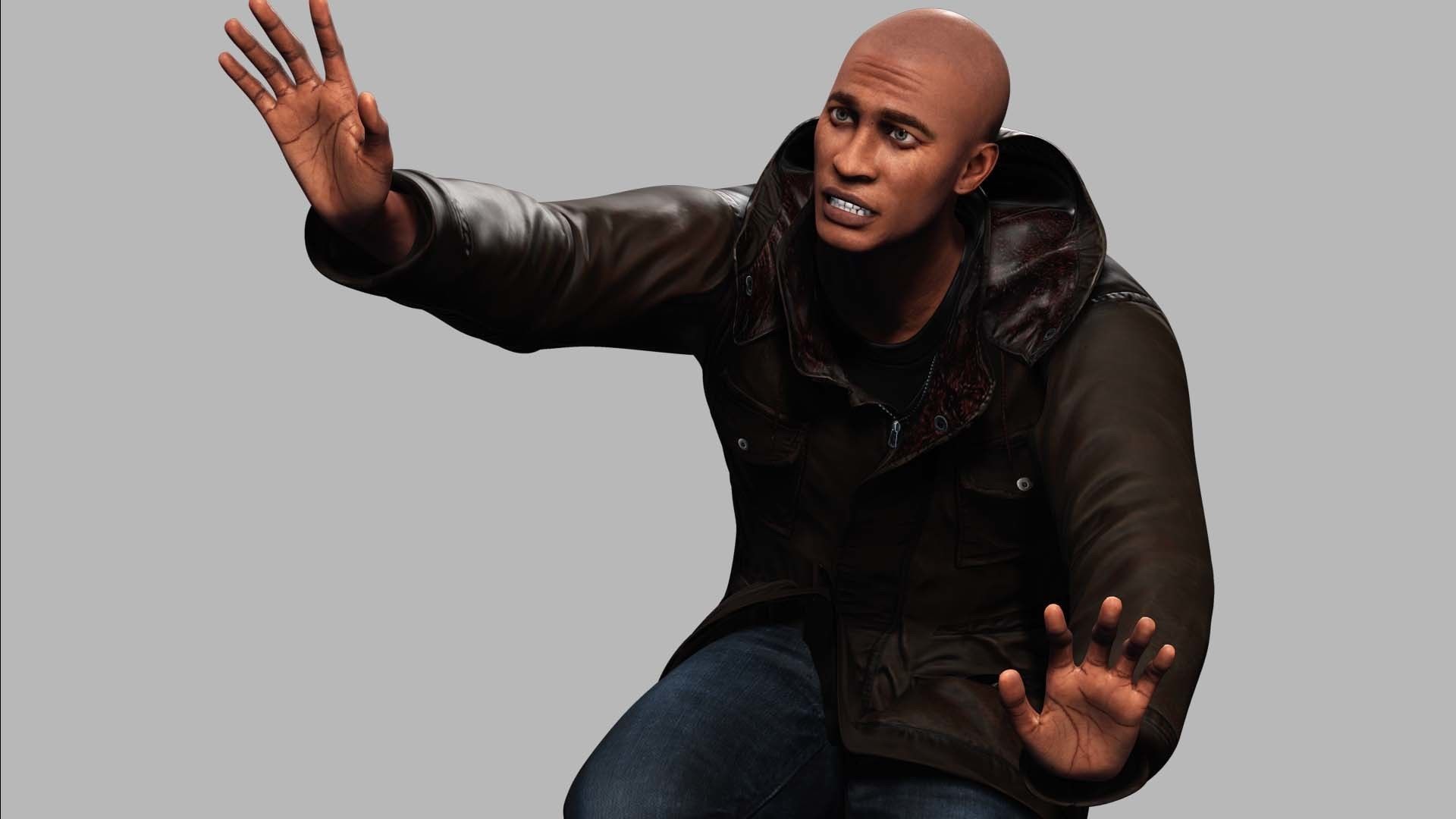 Realistic Father Marcus  Low-poly 3D model_4