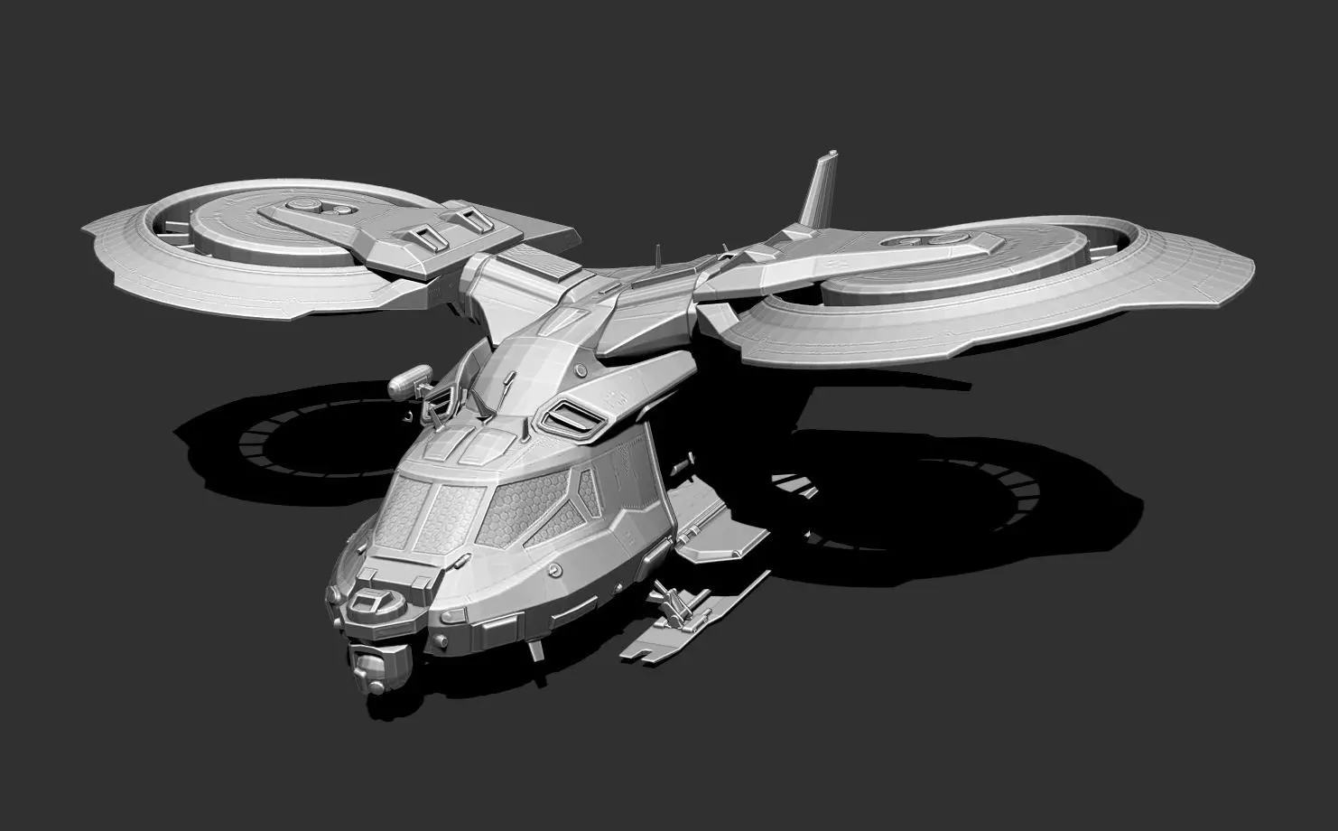 CODM HELICOPTER DIRECT FIRE SUPPORT 3D print model_0