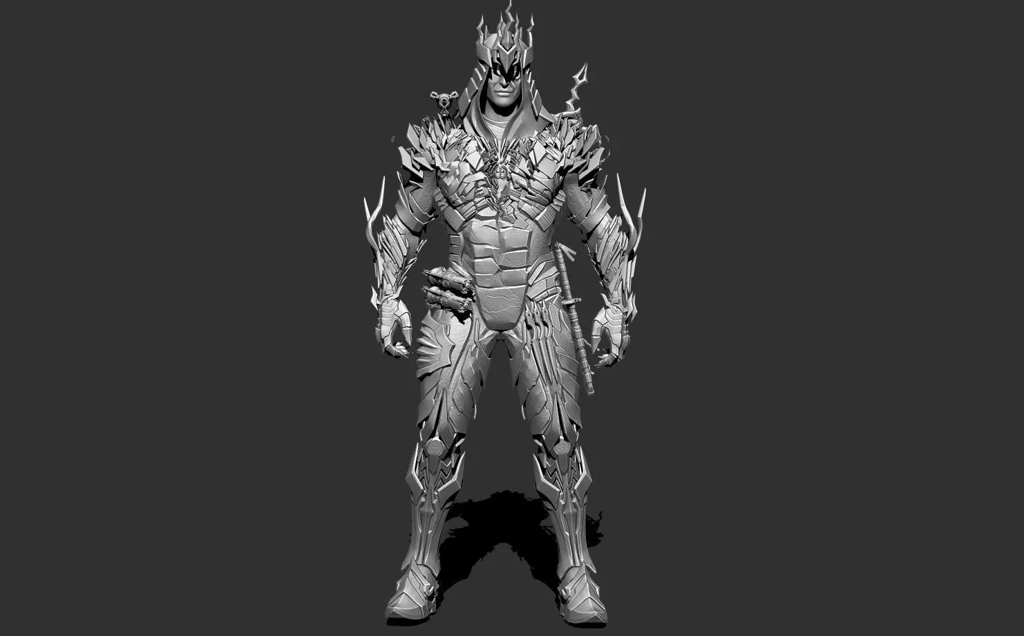CODM MYTHIC TEMPLAR FINAL FORM 3D print model_0