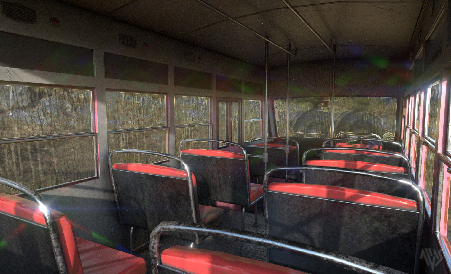 Bas Mini v03 Low-poly 3D model_4