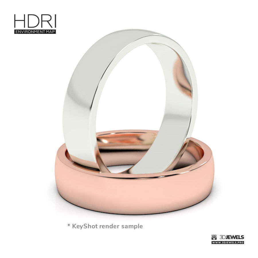 Studio HDRI Environment Map For 3D Jewelry Rendering 3D model_4