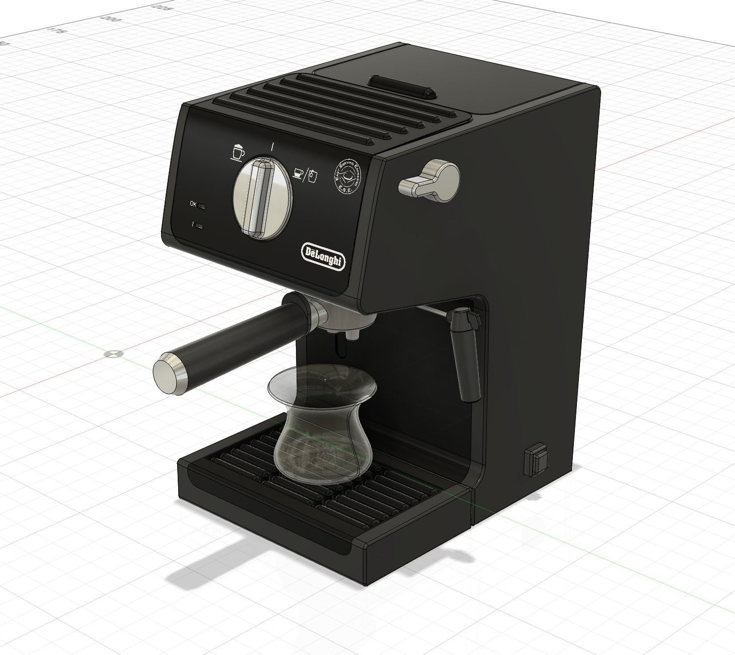 Delonghi ECP3121 3D model_5