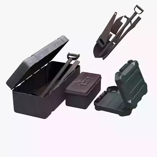 Old Dirty Full Detailed Toolbox