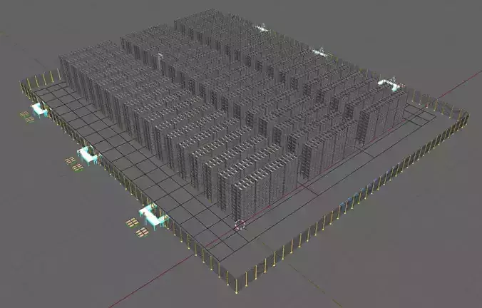 ACR System 3D designed model 3D model