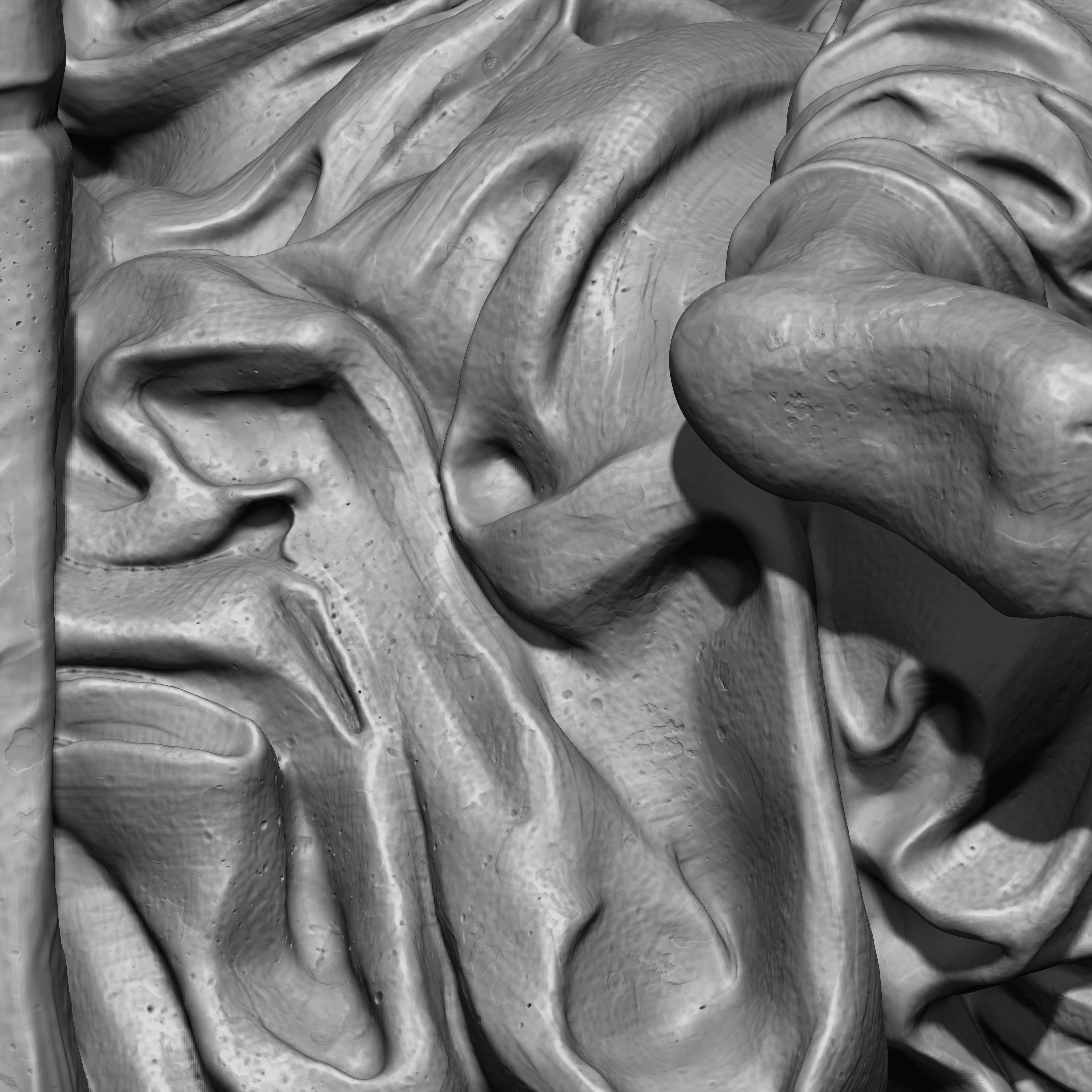 Saint jerome Character Sculpture Zbrush 2019 HighPoly 3D model_32