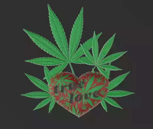 weed heart 