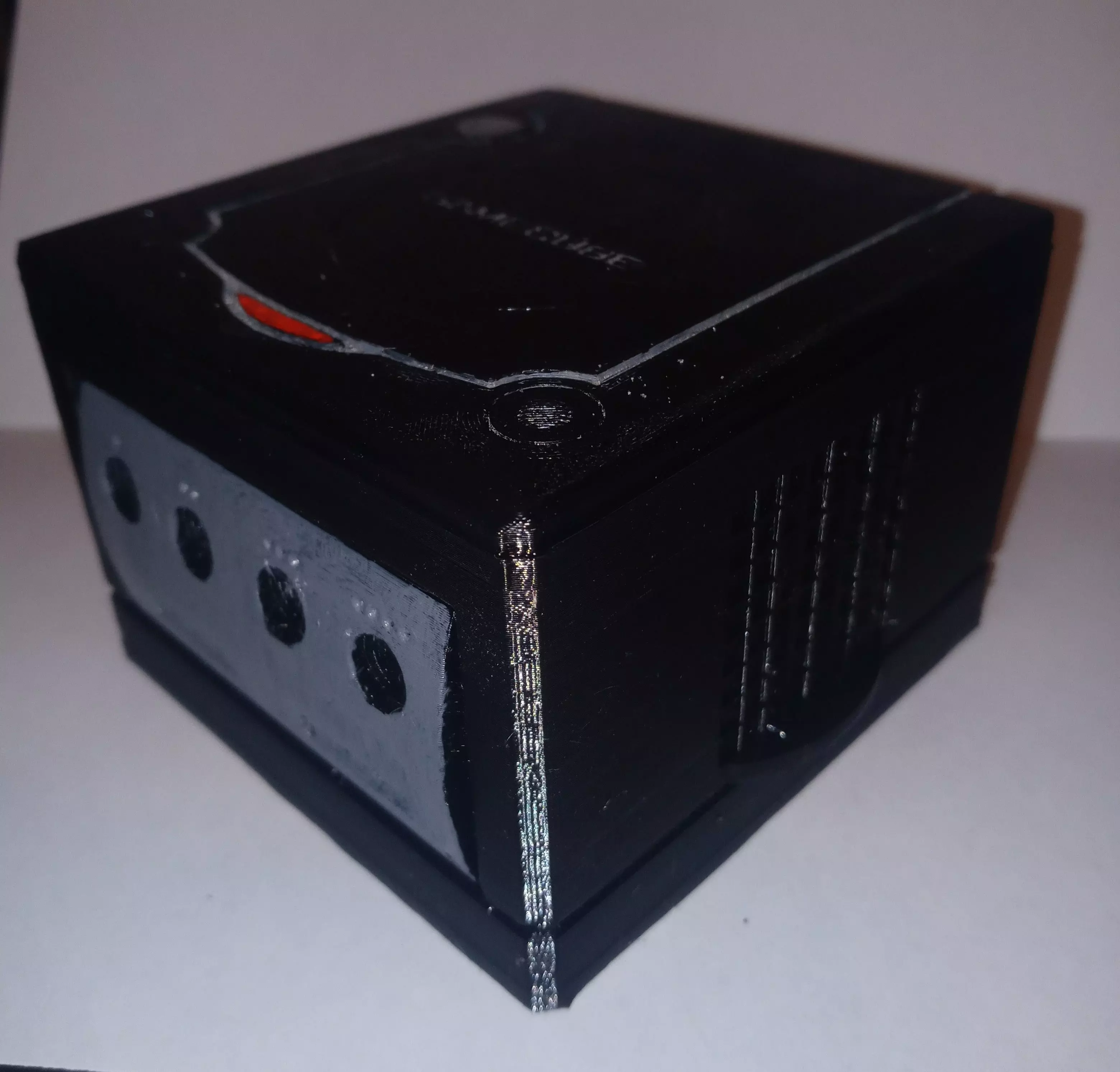 gamecube box  3D print model_0