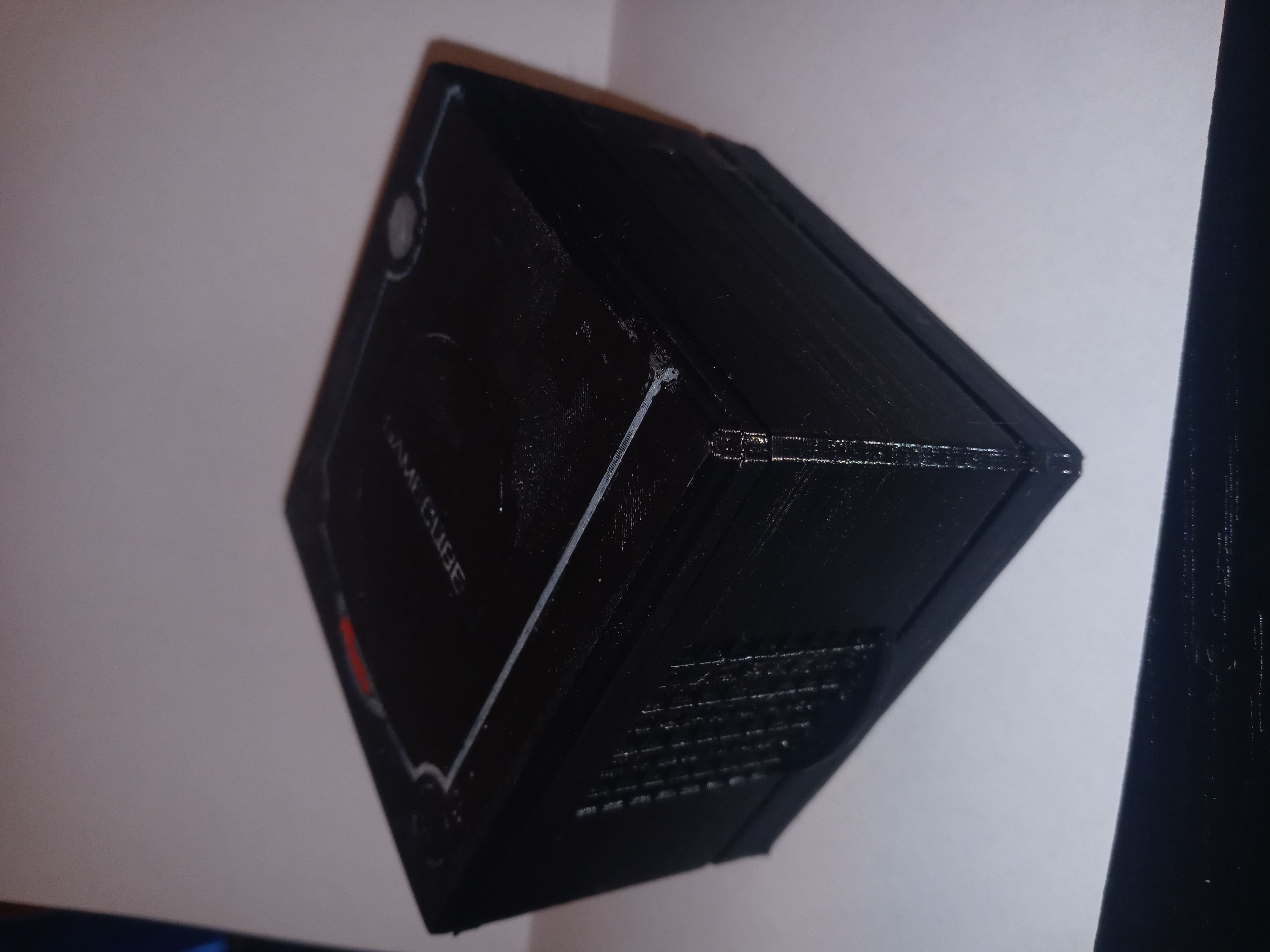 gamecube box  3D print model_1