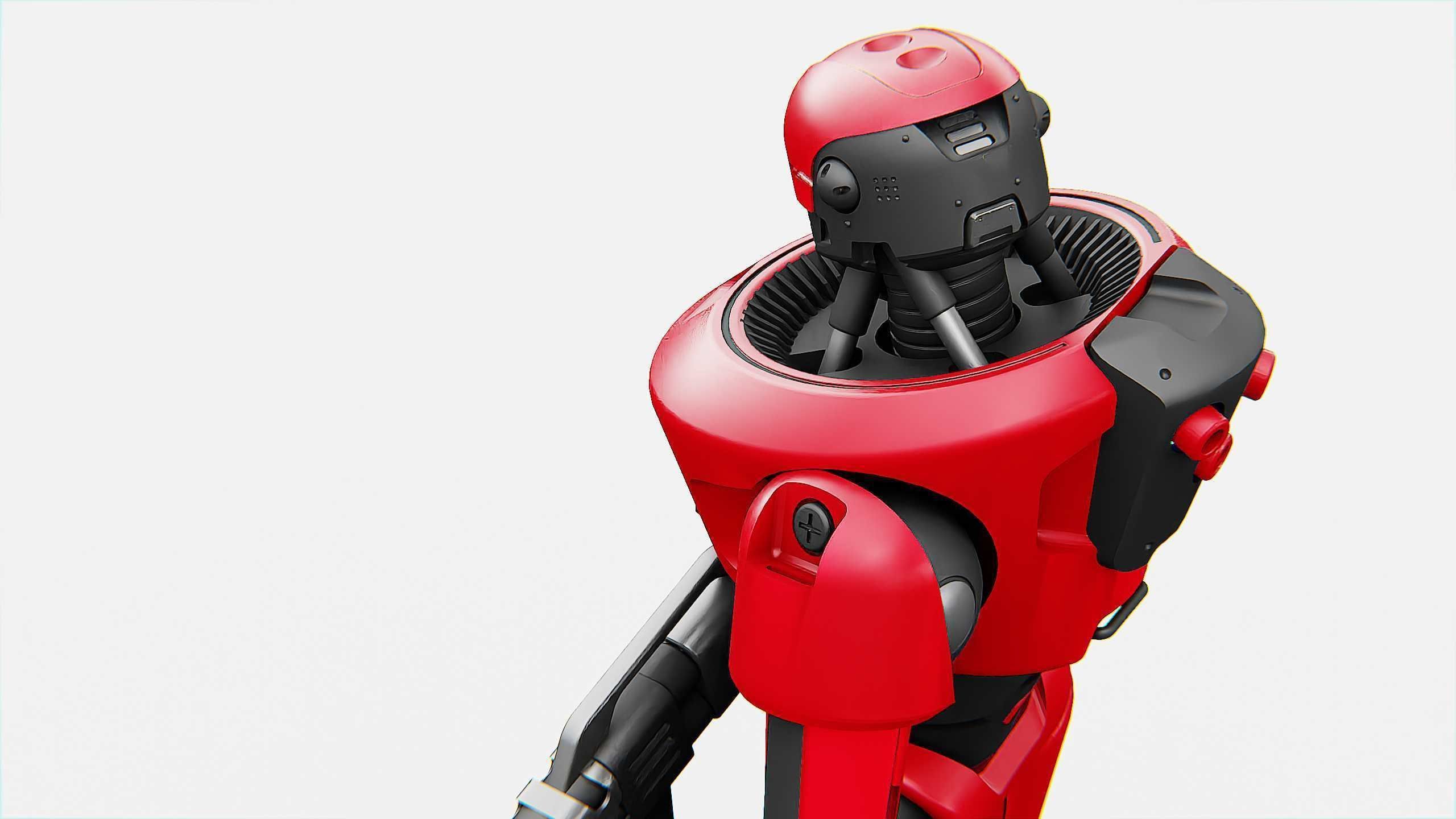 COLONY TROOPER X-3000 Rigged for Unreal Engine - Unity - MIXAMO 3D model_24