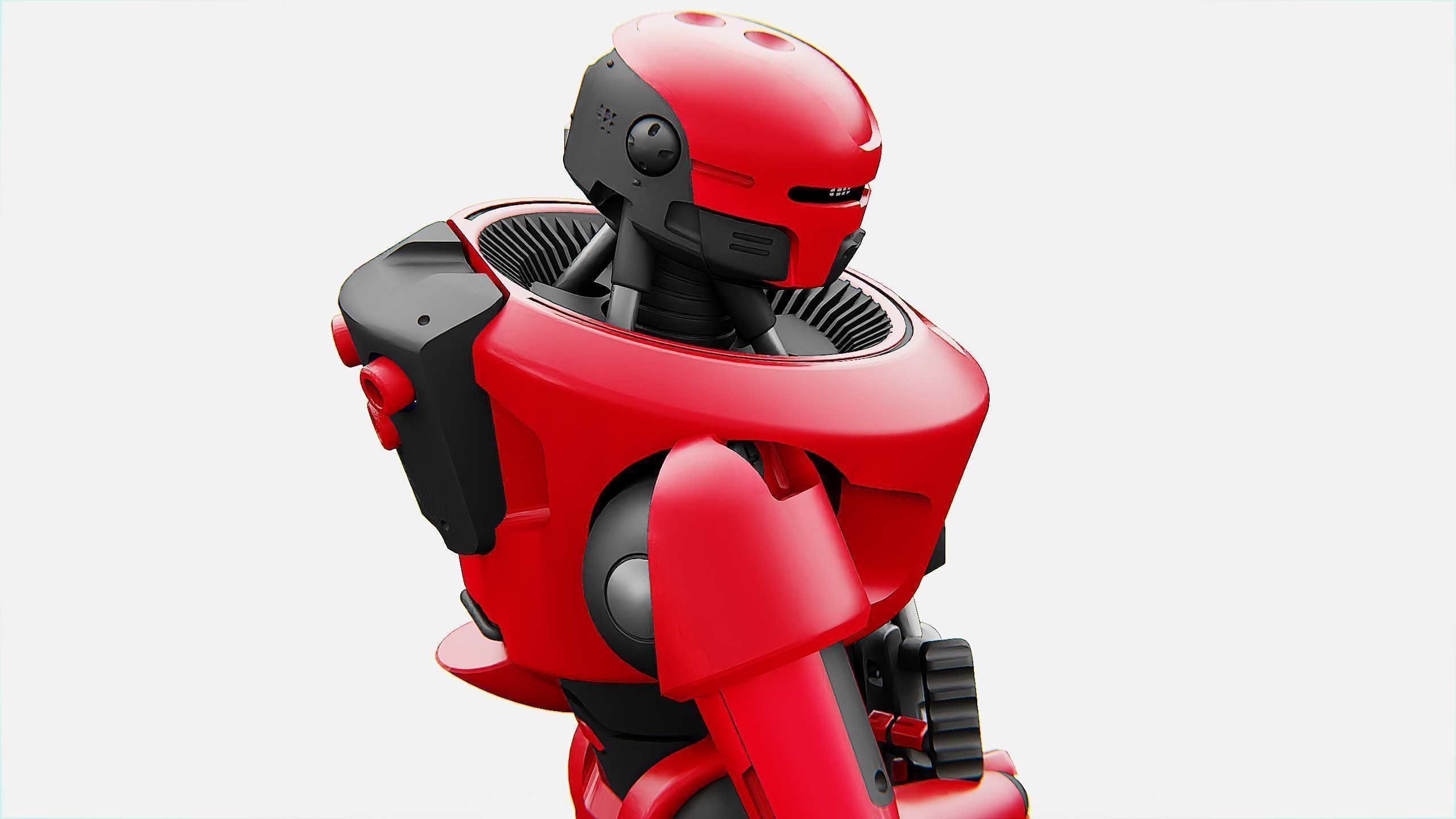 COLONY TROOPER X-3000 Rigged for Unreal Engine - Unity - MIXAMO 3D model_22