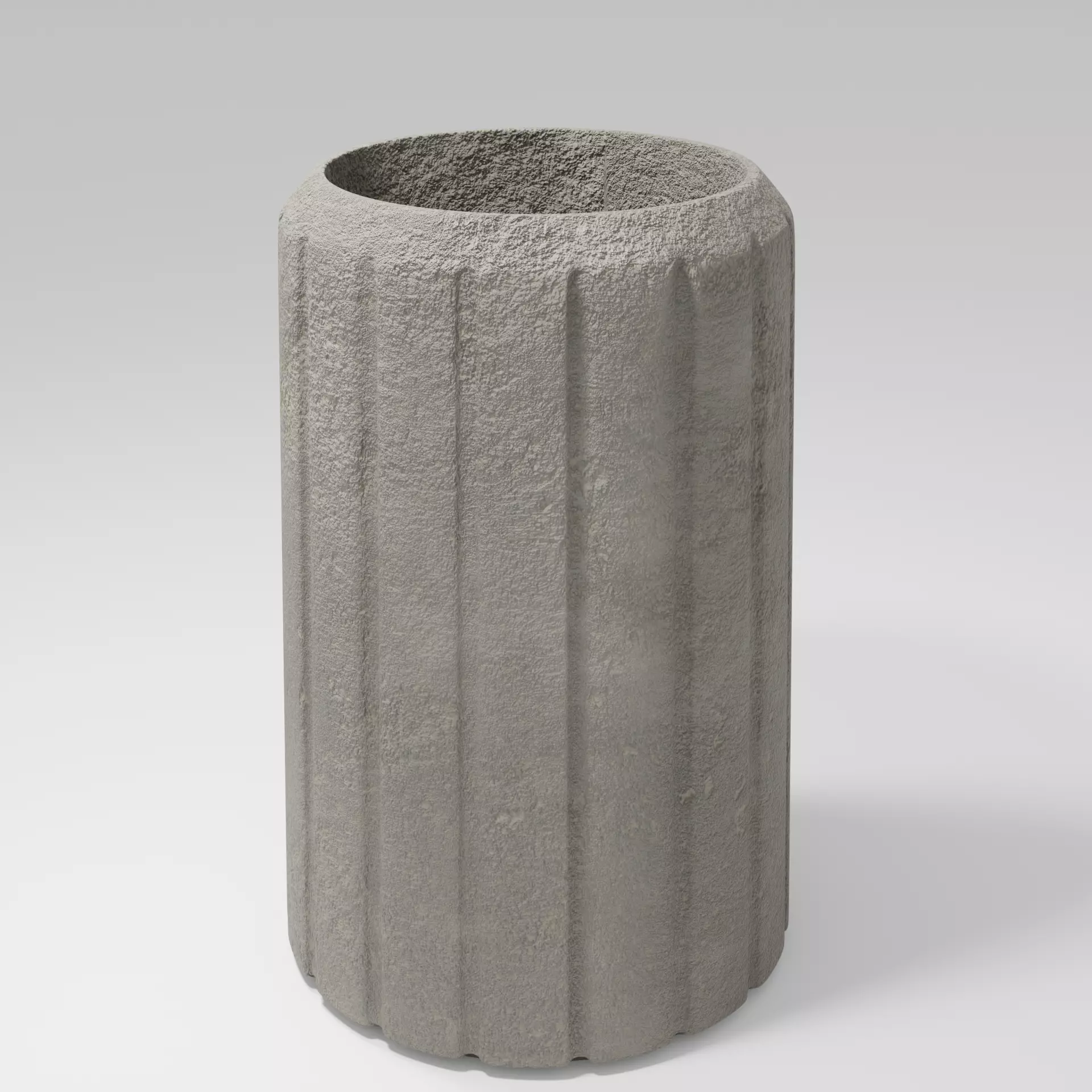 Dump  Street Bin  Free 3D model_0