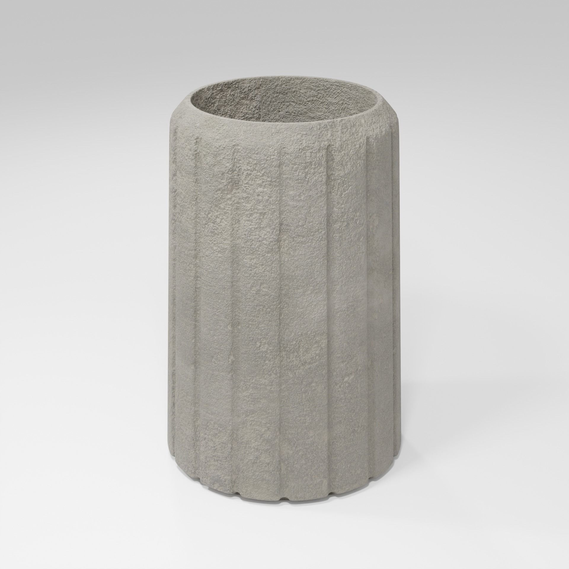 Dump  Street Bin  Free 3D model_2