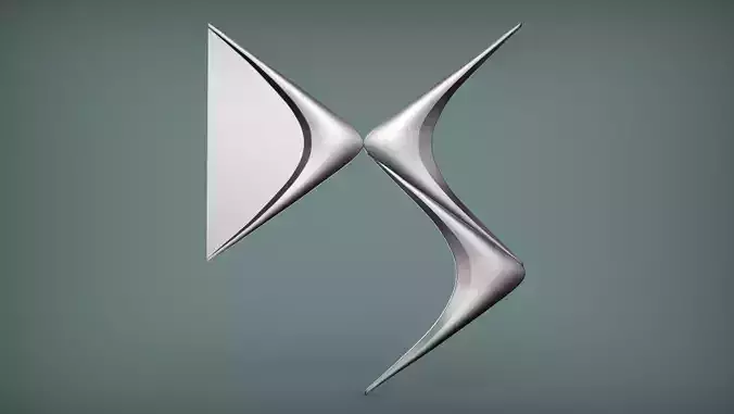 DS Automotive Logo 3D print model
