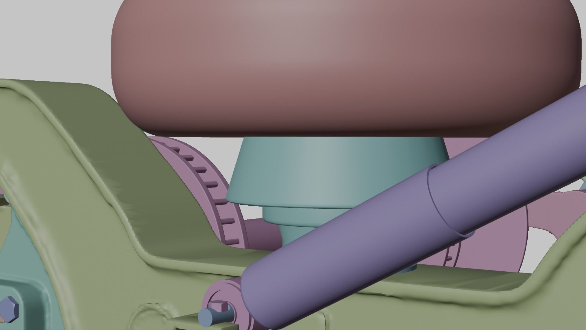 Train Bogie 3D model_13