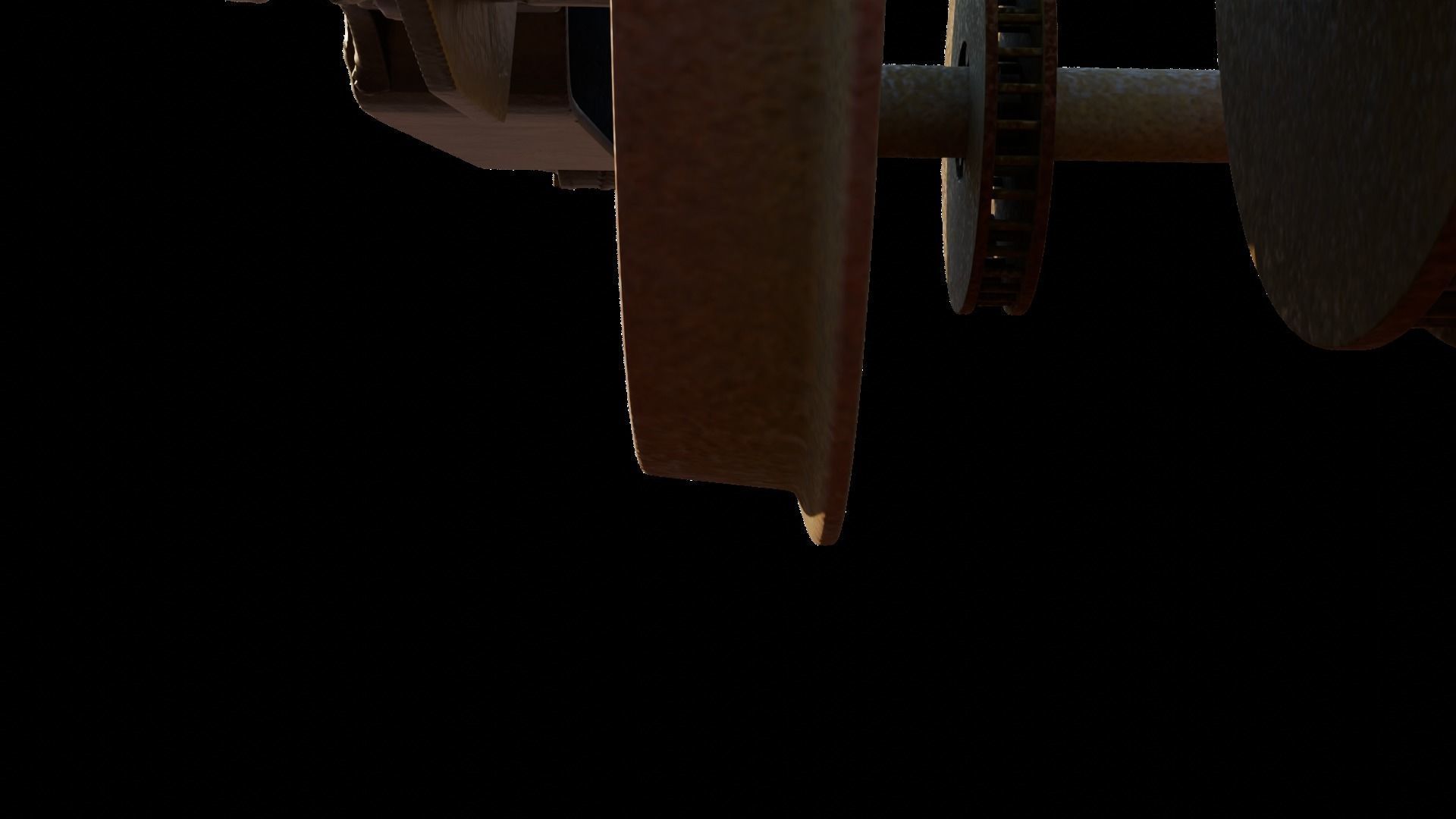 Train Bogie 3D model_7