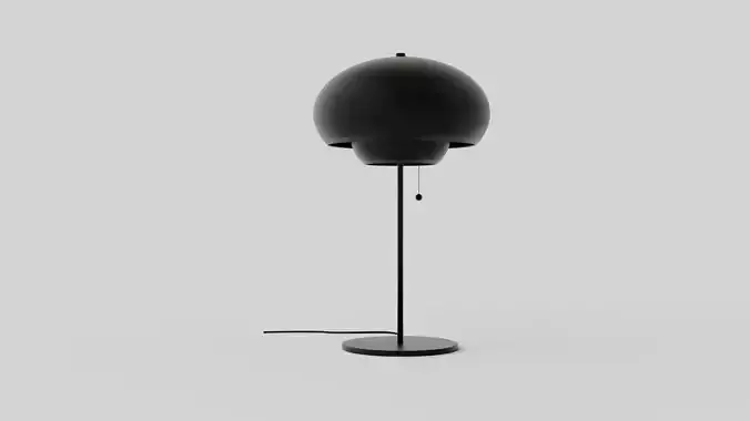Champ Table Lamp Low-poly 3D model