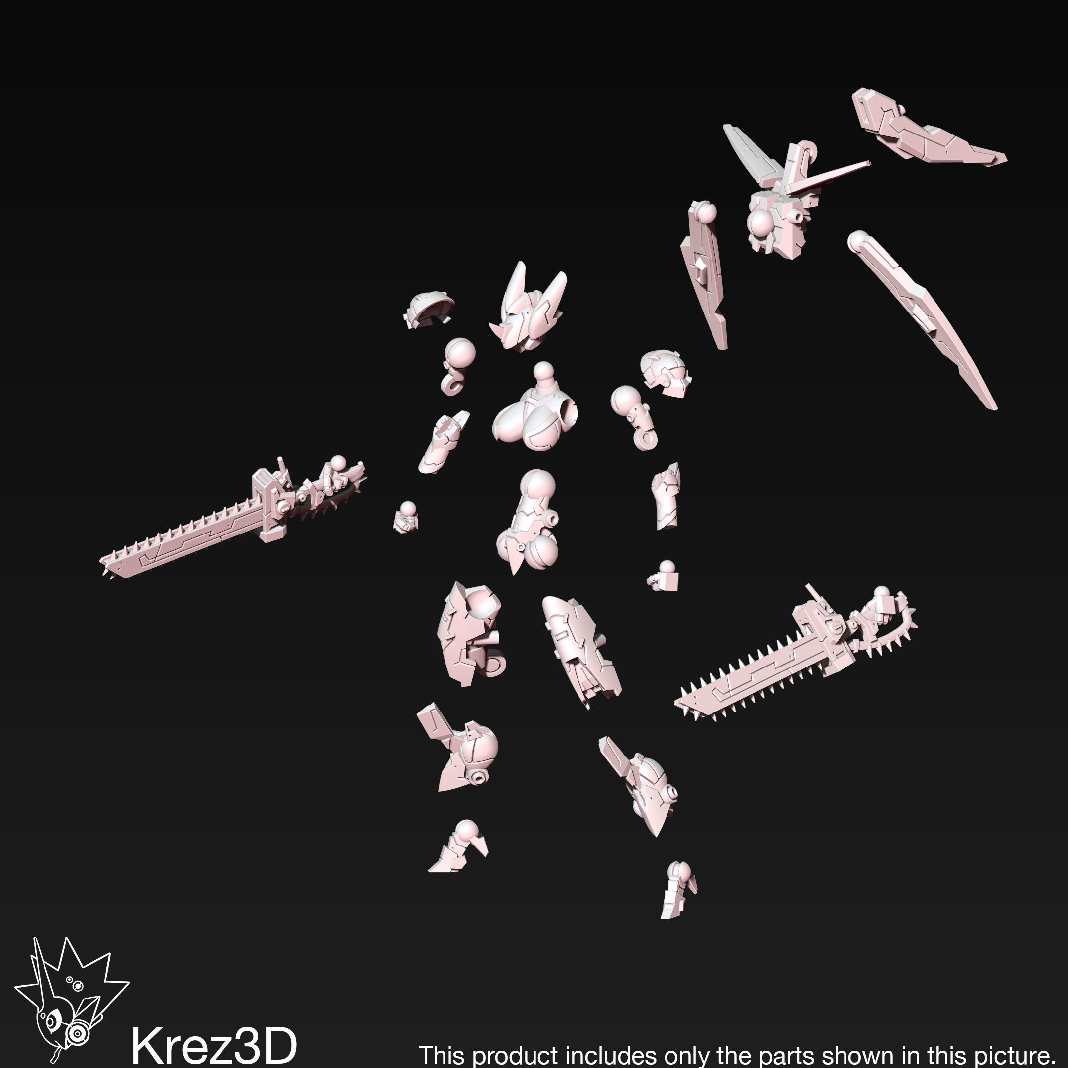 SA-7 Sunbird 3D print model_3