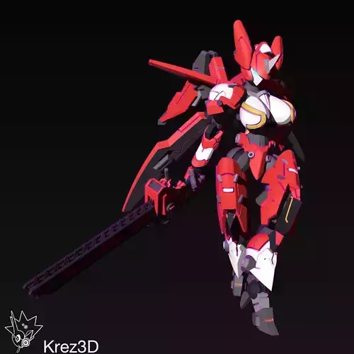 SA-7 Sunbird 3D print model