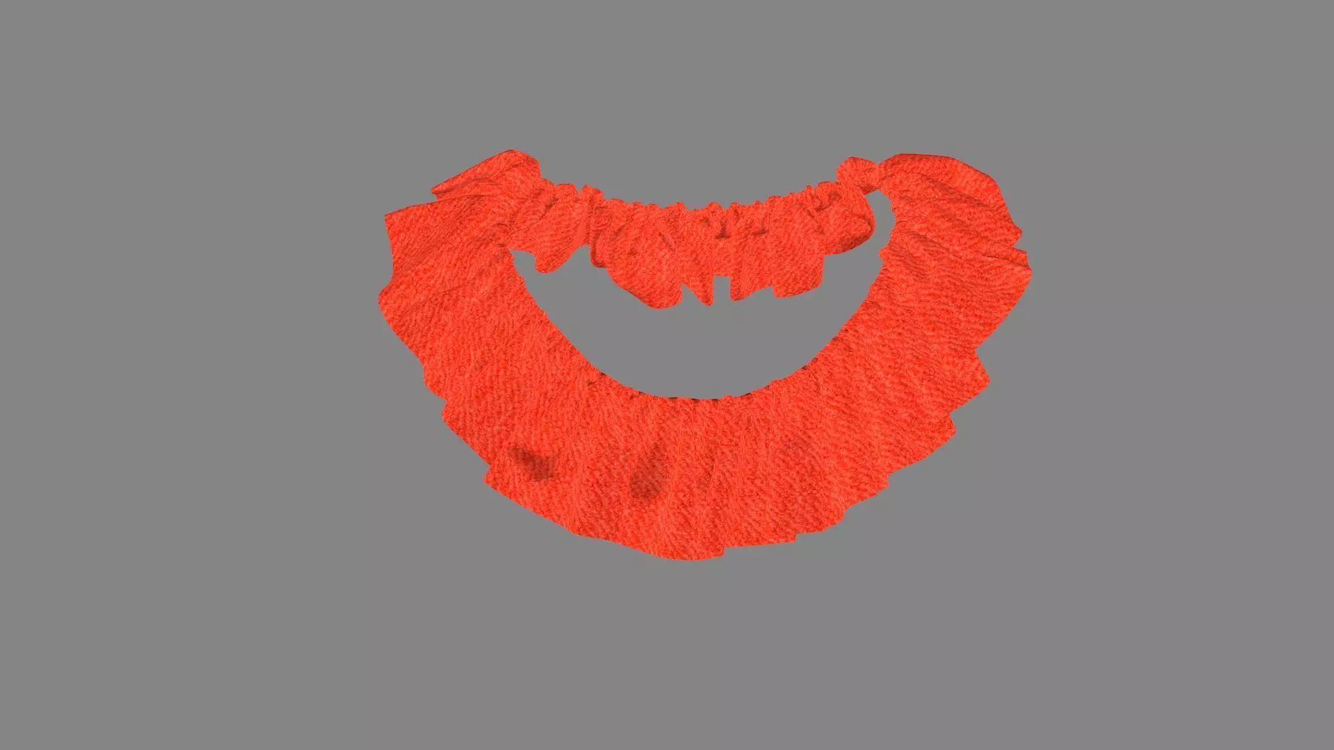 Dress collars scarves and necklaces decorated 3d models 3D model_0