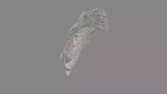 Dress collars scarves and necklaces decorated 3d models