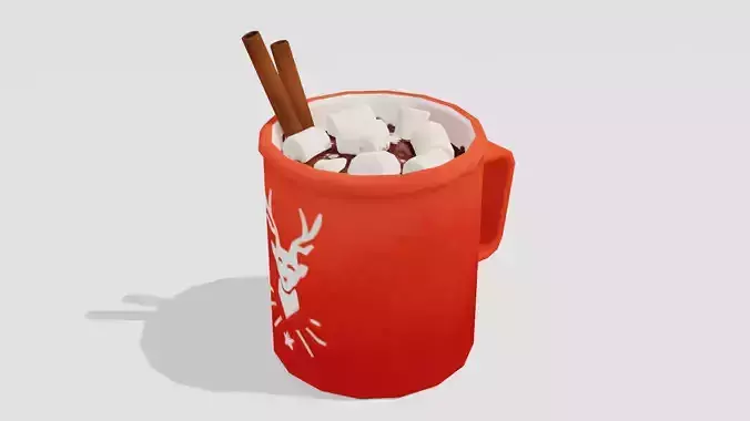 Hot Cocoa - Hand Painted