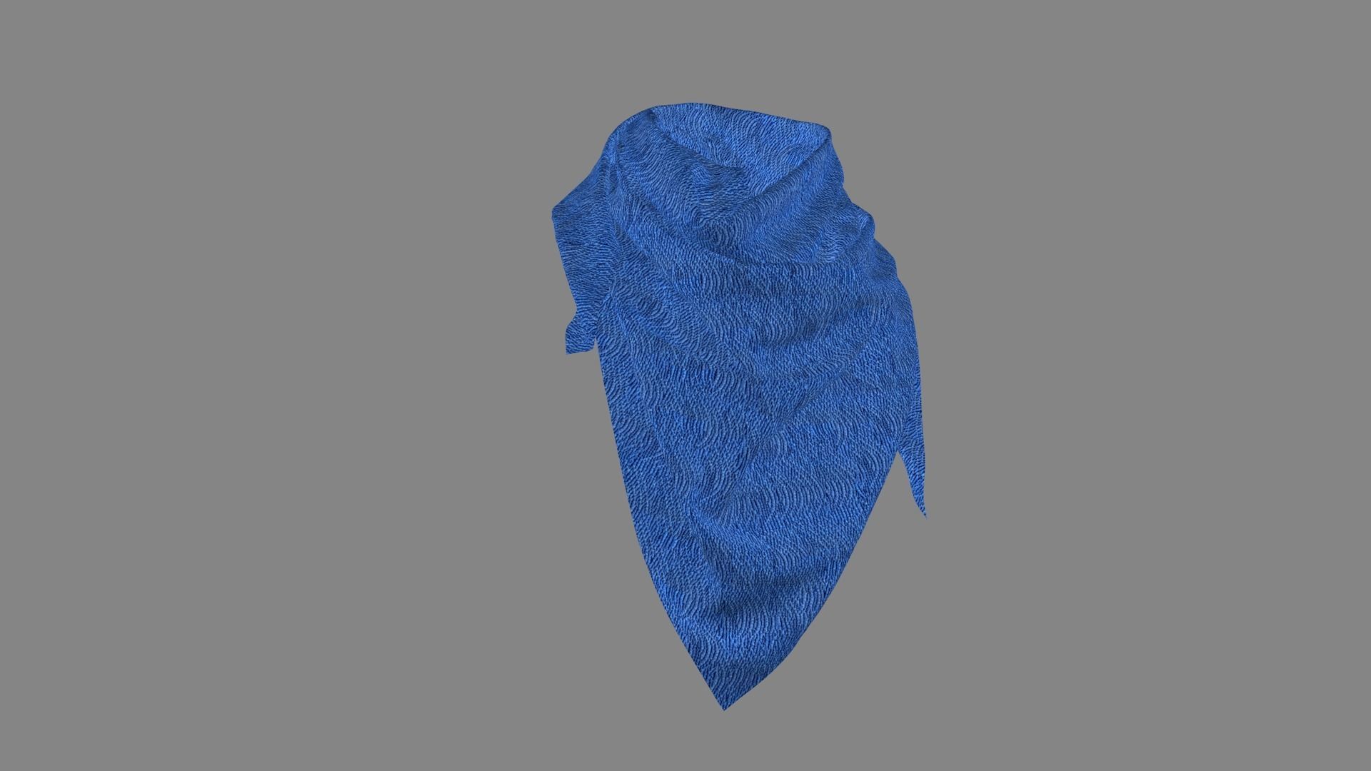 Dress collars scarves and necklaces decorated 3d models 3D model_3