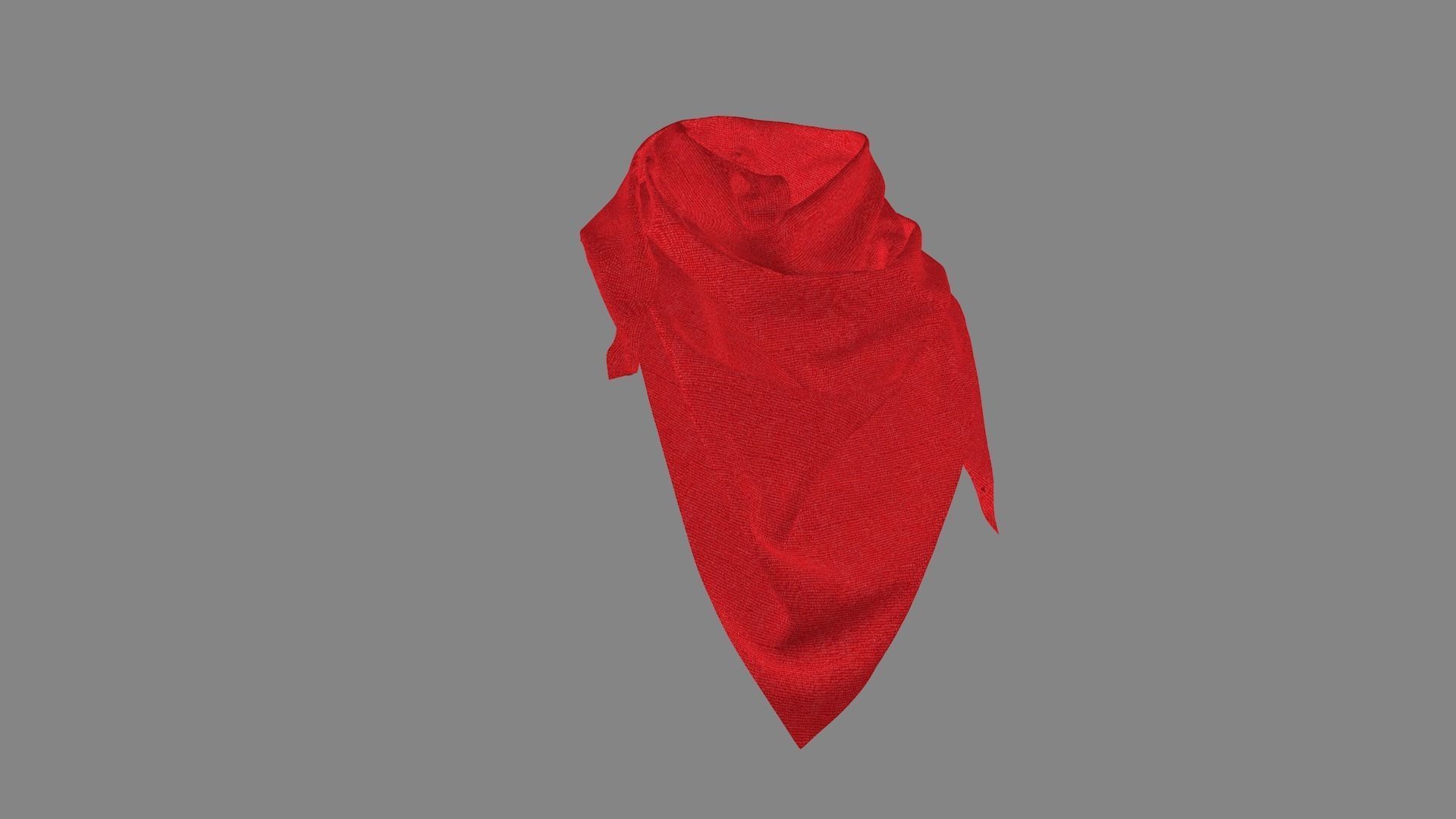 Dress collars scarves and necklaces decorated 3d models 3D model_2