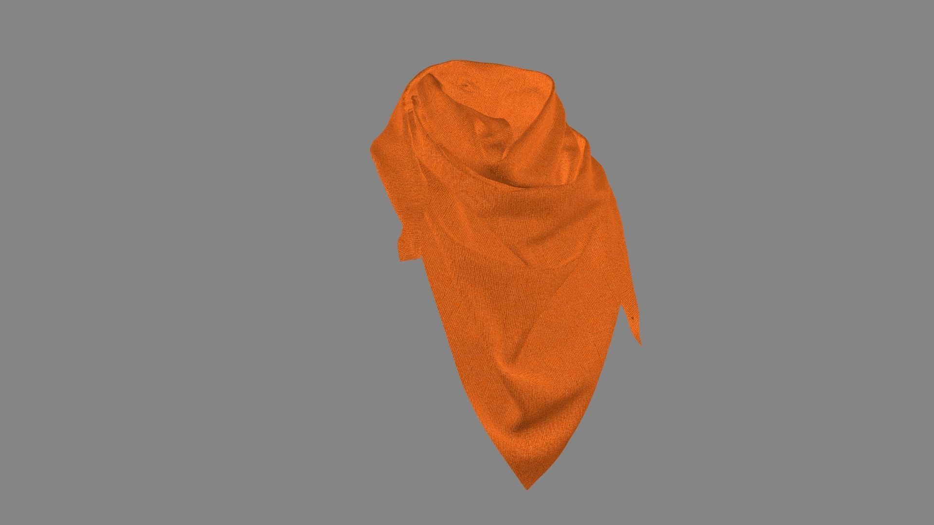 Dress collars scarves and necklaces decorated 3d models 3D model_5