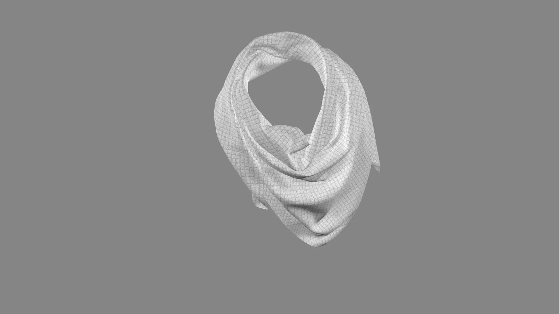 Dress collars scarves and necklaces decorated 3d models 3D model_0