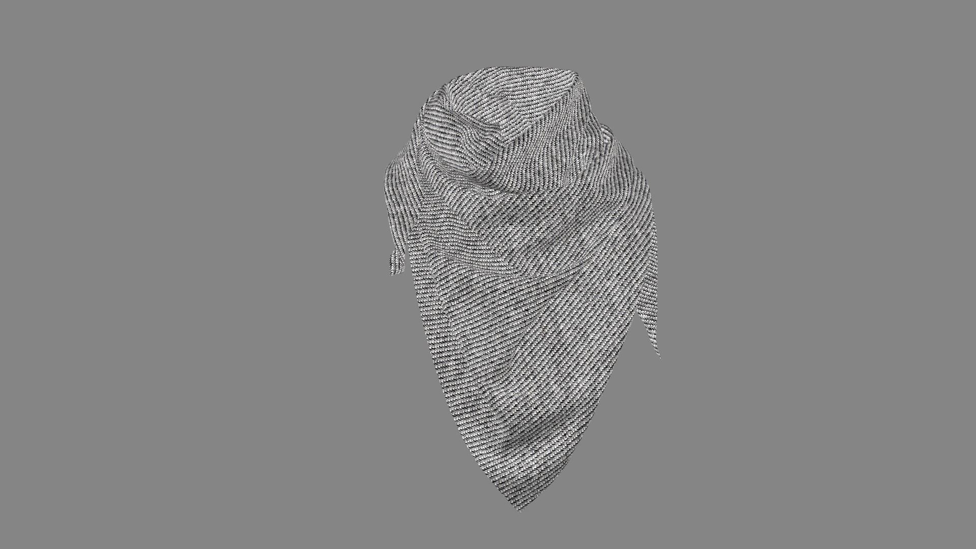 Dress collars scarves and necklaces decorated 3d models 3D model_2