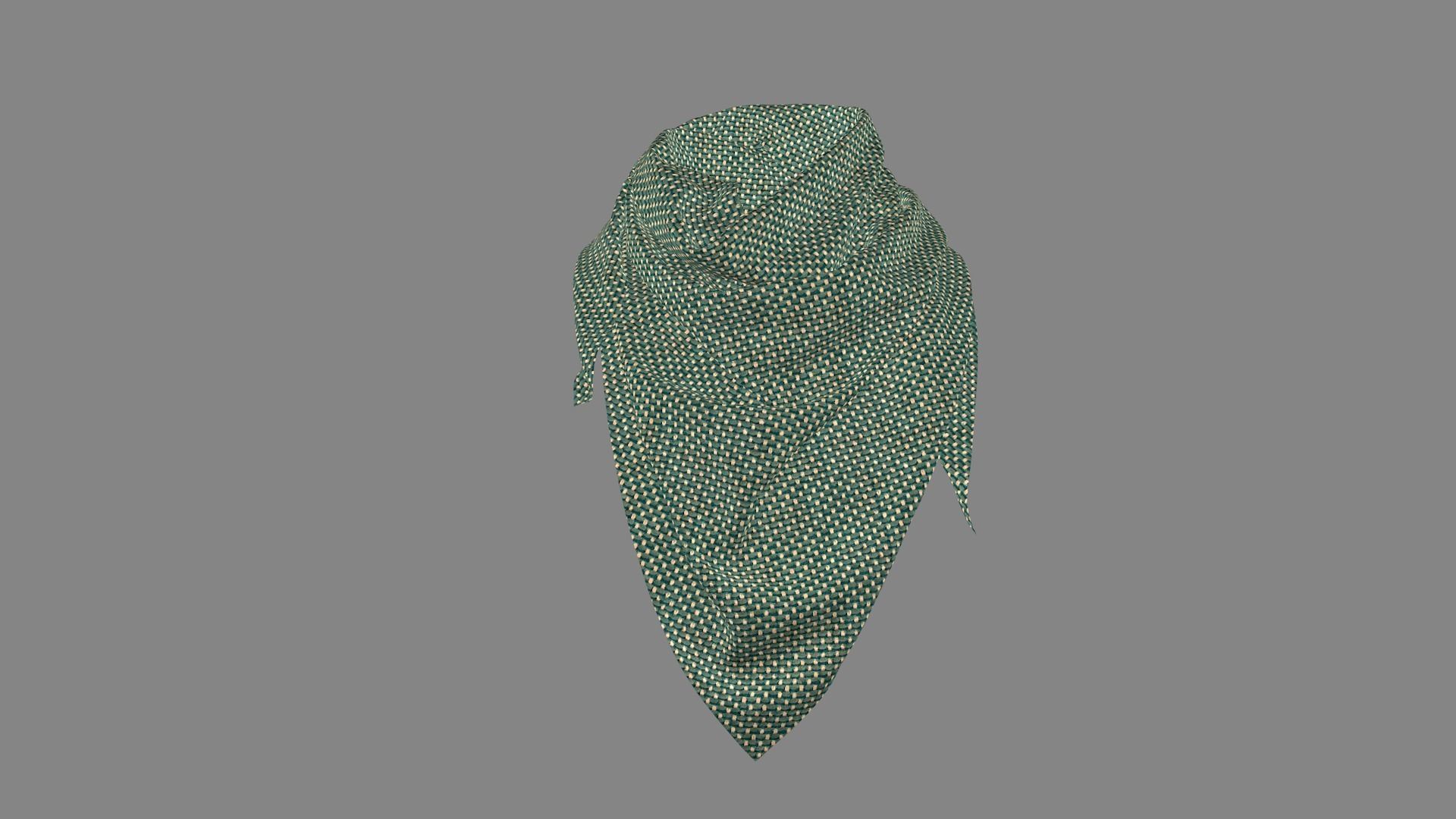 Dress collars scarves and necklaces decorated 3d models 3D model_2
