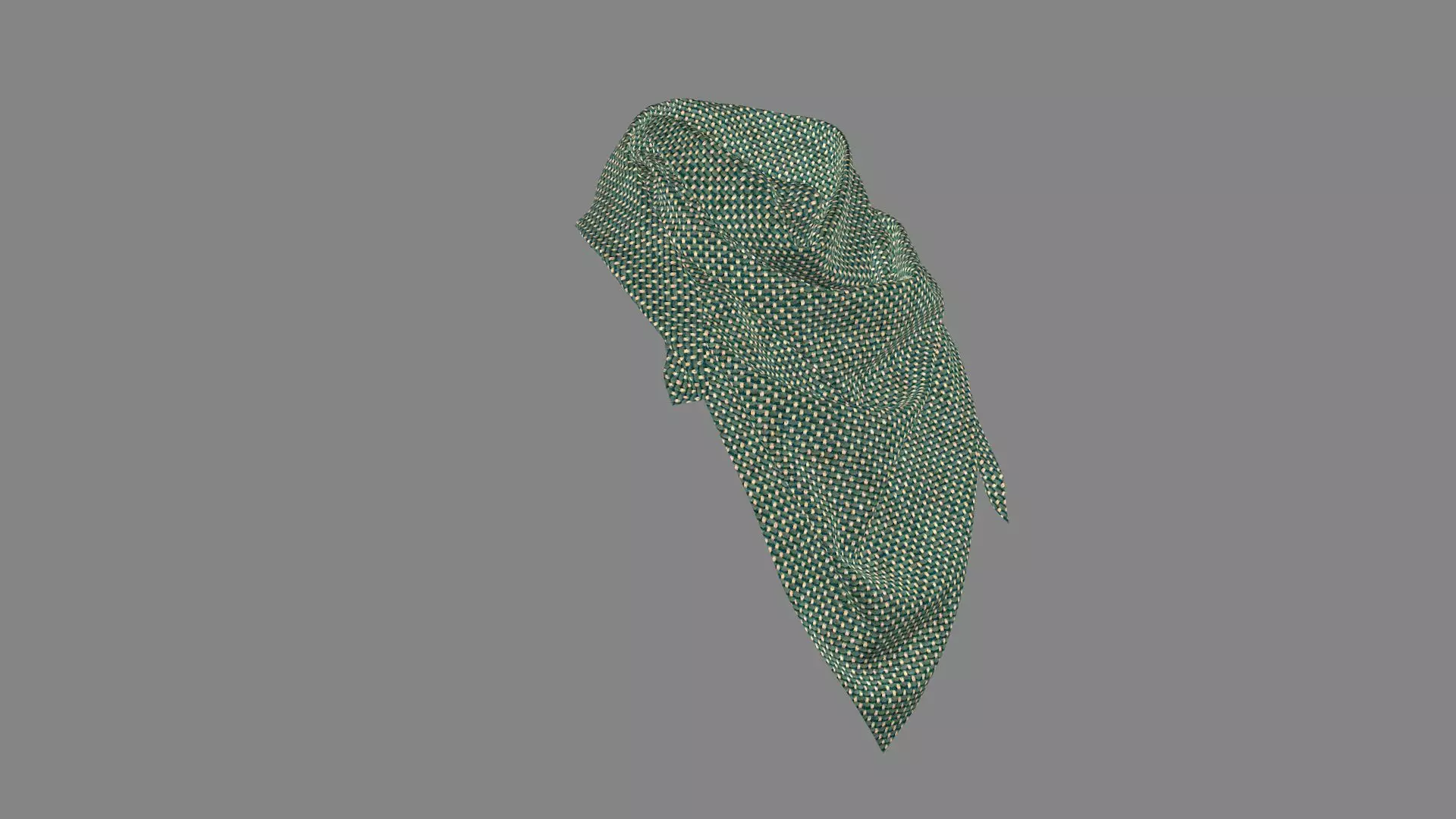Dress collars scarves and necklaces decorated 3d models 3D model_0