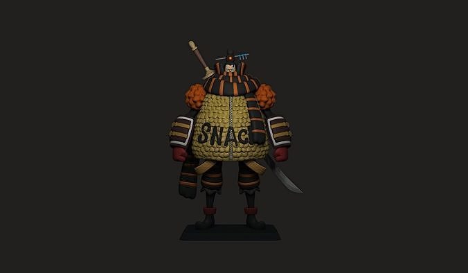 BigMom pirates Snack figure 3D print model