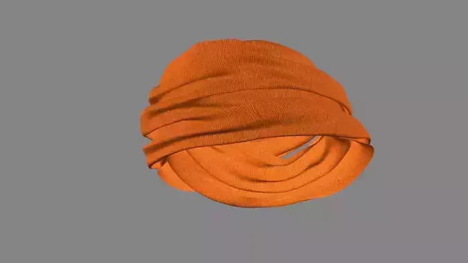 Dress collars scarves and necklaces decorated 3d models