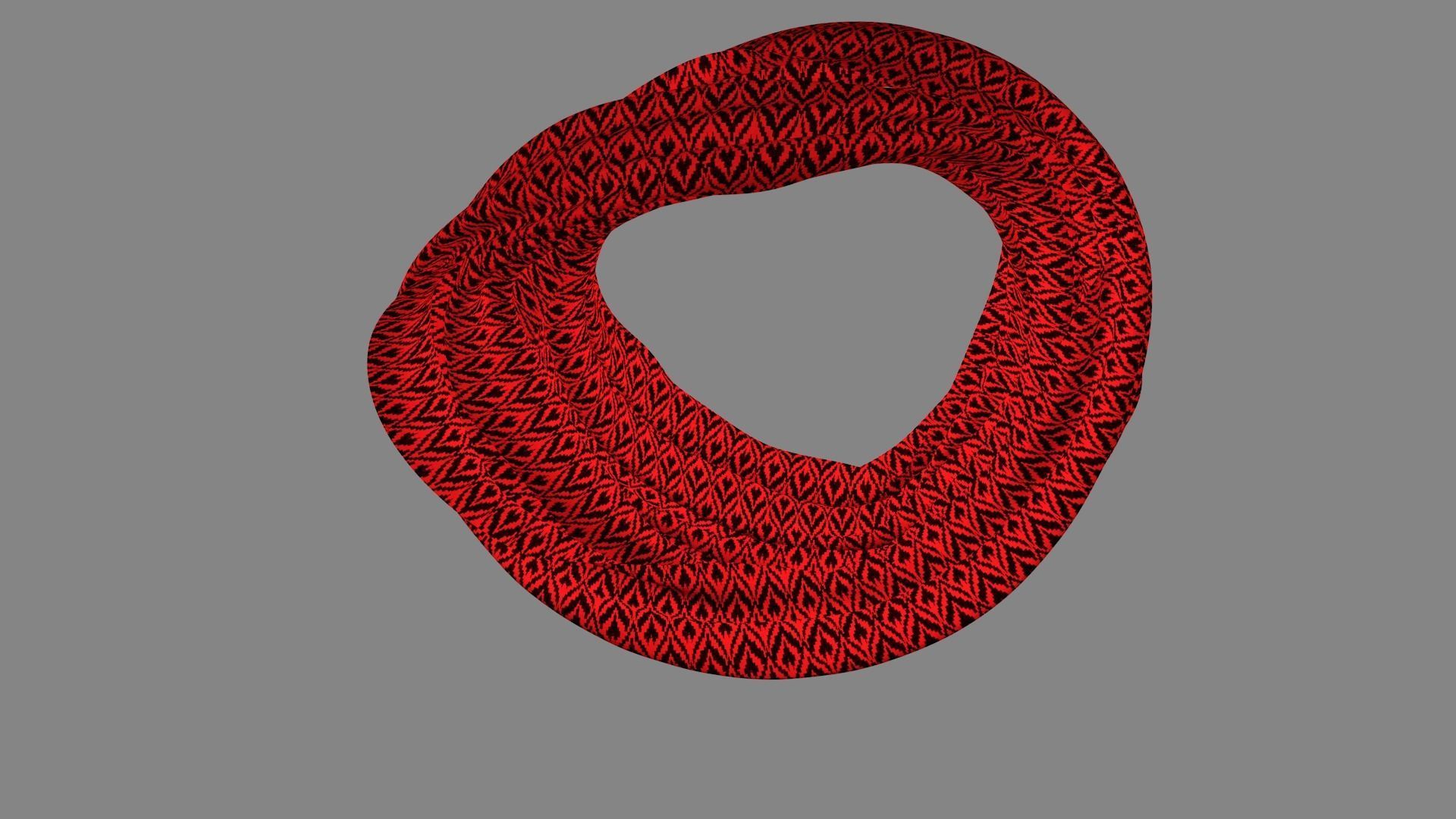 Dress collars scarves and necklaces decorated 3d models 3D model_4