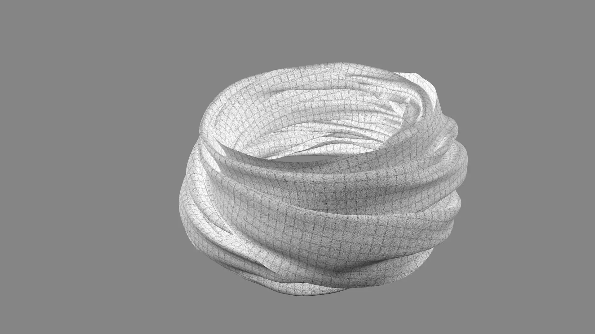 Dress collars scarves and necklaces decorated 3d models 3D model_0