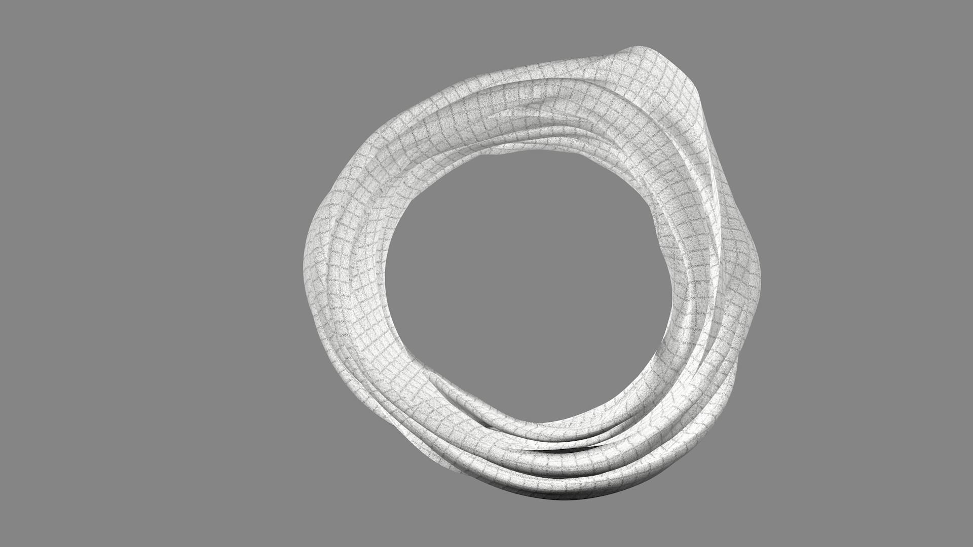 Dress collars scarves and necklaces decorated 3d models 3D model_2