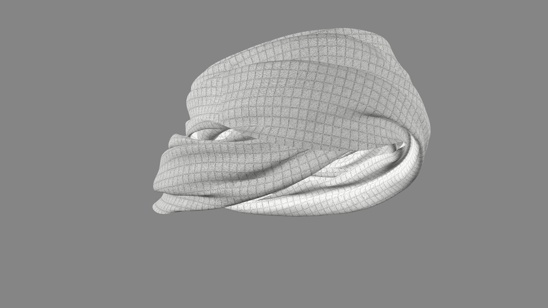 Dress collars scarves and necklaces decorated 3d models 3D model_3