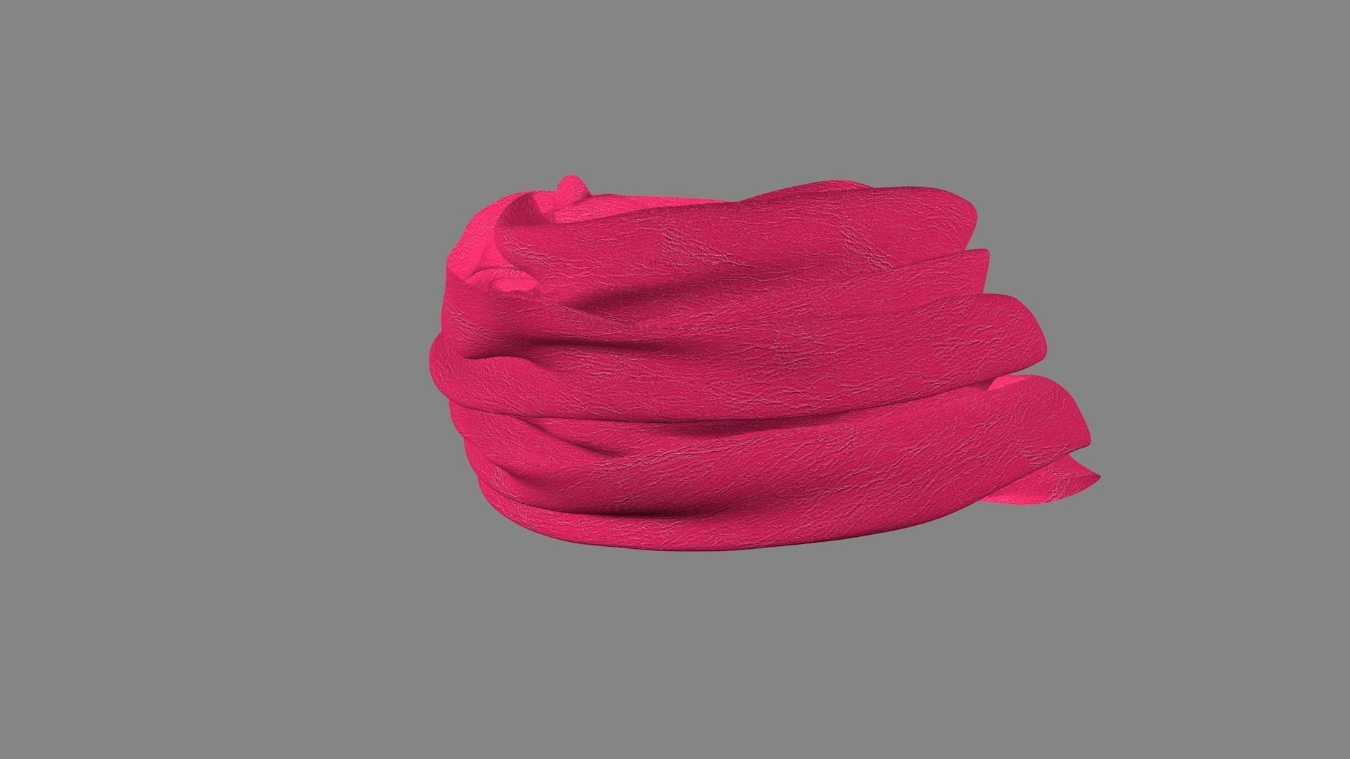 Dress collars scarves and necklaces decorated 3d models 3D model_2