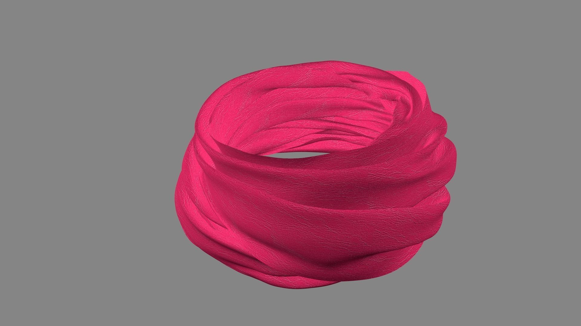 Dress collars scarves and necklaces decorated 3d models 3D model_6