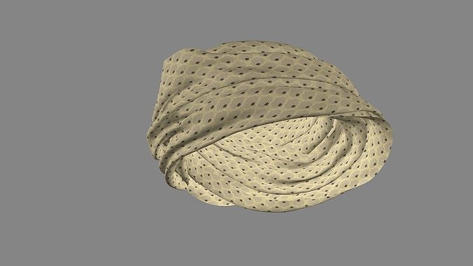 Dress collars scarves and necklaces decorated 3d models 3D model