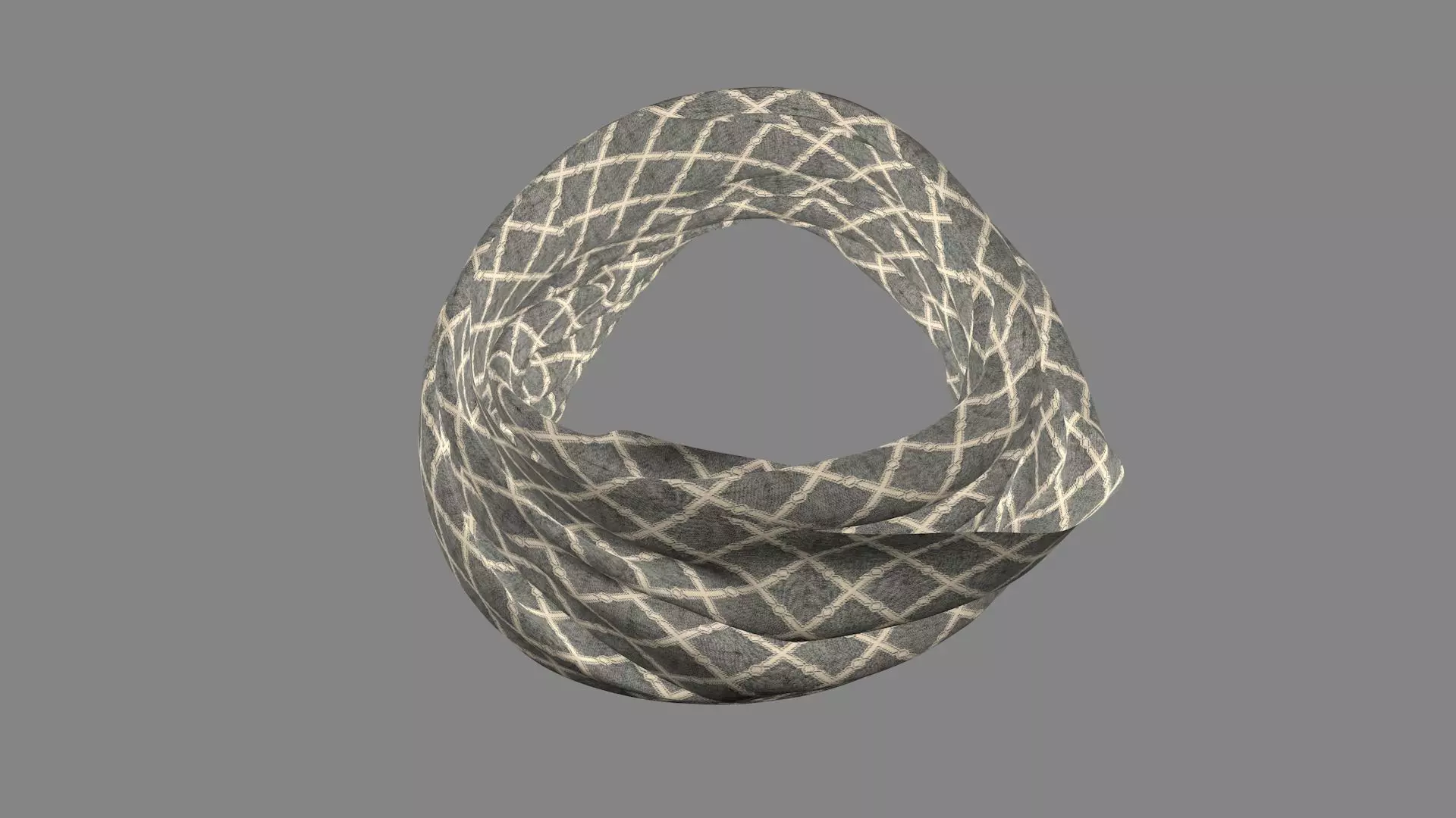 Dress collars scarves and necklaces decorated 3d models 3D model_0