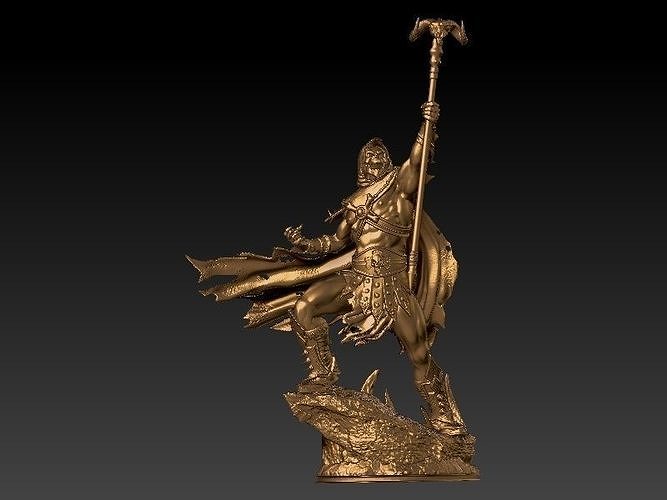 skeletor 3D model 3D printable | CGTrader