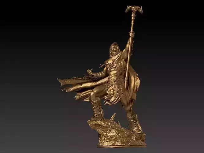 skeletor 3D print model