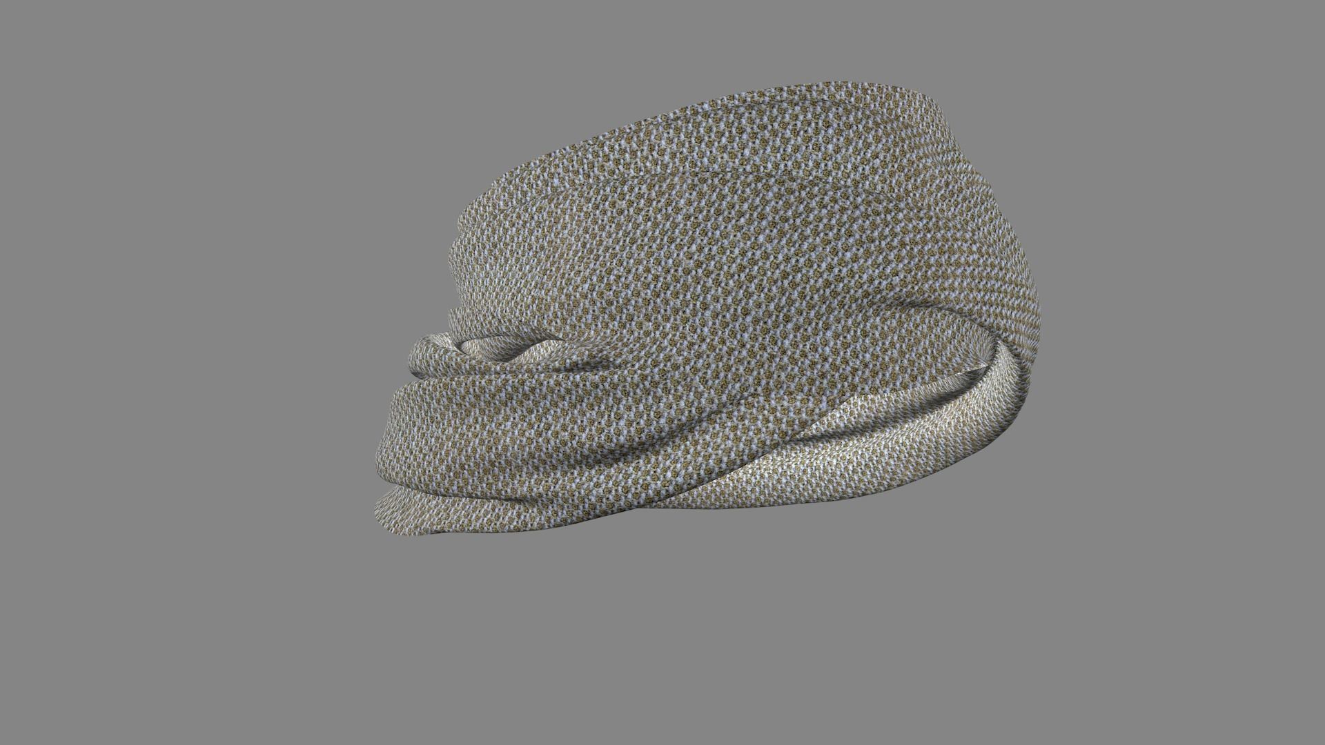 Dress collars scarves and necklaces decorated 3d models 3D model_5