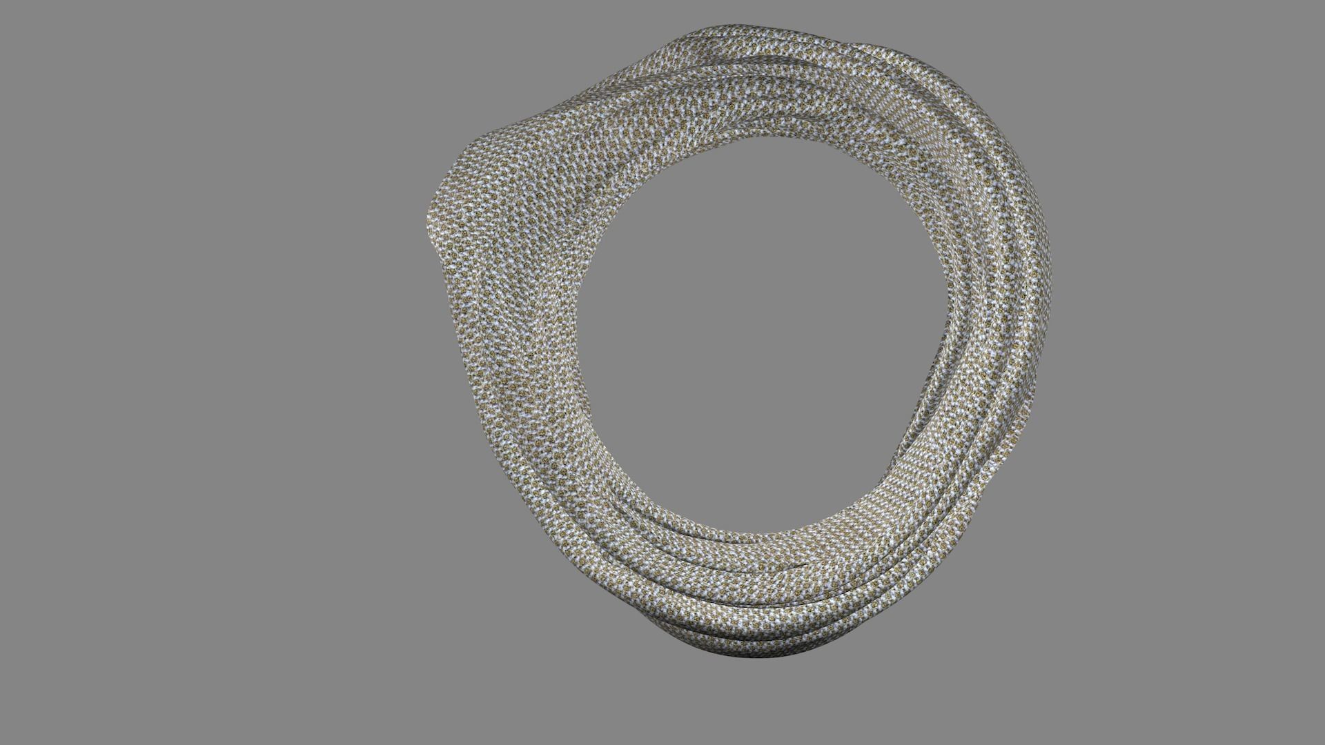 Dress collars scarves and necklaces decorated 3d models 3D model_3