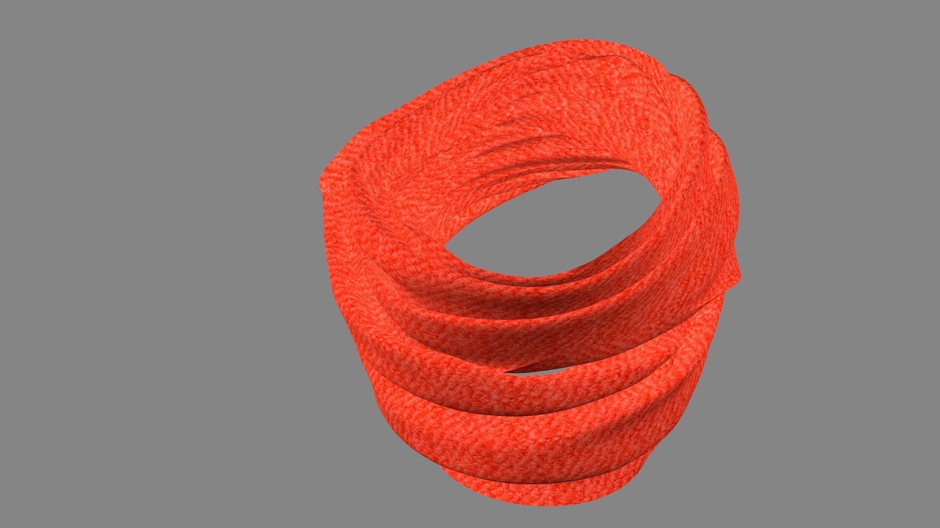 Dress collars scarves and necklaces decorated 3d models 3D model_2