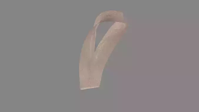 Dress collars scarves and necklaces decorated 3d models